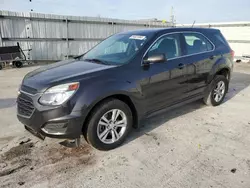 Chevrolet Vehiculos salvage en venta: 2016 Chevrolet Equinox LS