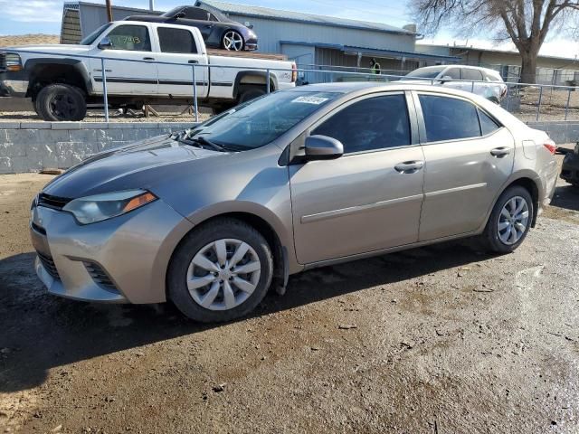 2015 Toyota Corolla L