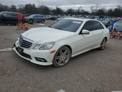 Salvage cars for sale from Copart Madisonville, TN: 2010 Mercedes-Benz E 350 4matic