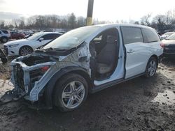 Honda salvage cars for sale: 2021 Honda Odyssey EX