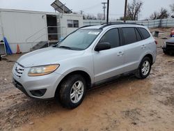 Salvage cars for sale from Copart Oklahoma City, OK: 2010 Hyundai Santa FE GLS