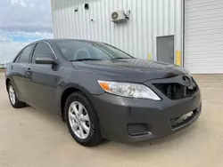 Salvage cars for sale at Oklahoma City, OK auction: 2011 Toyota Camry Base