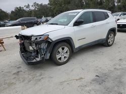 Salvage cars for sale from Copart Ocala, FL: 2022 Jeep Compass Latitude