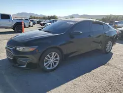 2017 Chevrolet Malibu LT en venta en Las Vegas, NV