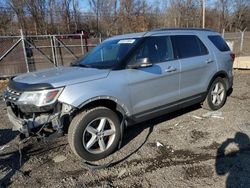 Salvage SUVs for sale at auction: 2016 Ford Explorer XLT