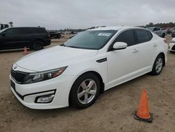 Salvage cars for sale at Houston, TX auction: 2015 KIA Optima LX