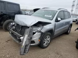 Salvage cars for sale at Elgin, IL auction: 2015 Volkswagen Tiguan S