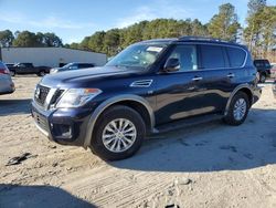 Salvage cars for sale at Seaford, DE auction: 2019 Nissan Armada SV