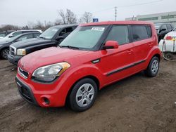 Salvage cars for sale at Chicago Heights, IL auction: 2013 KIA Soul