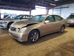 Salvage cars for sale at American Canyon, CA auction: 2001 Lexus GS 300