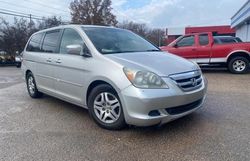 Salvage cars for sale at Tanner, AL auction: 2006 Honda Odyssey EXL