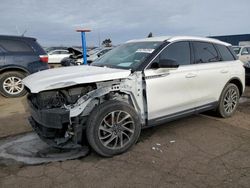 Salvage cars for sale at Woodhaven, MI auction: 2020 Lincoln Corsair