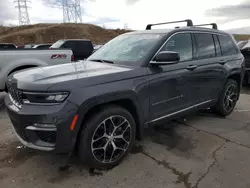 Salvage cars for sale at Littleton, CO auction: 2022 Jeep Grand Cherokee Summit 4XE