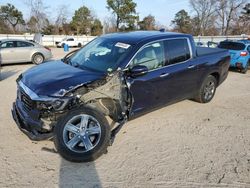 Salvage cars for sale at Hampton, VA auction: 2021 Honda Ridgeline RTL