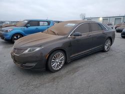 Salvage cars for sale at Kansas City, KS auction: 2015 Lincoln MKZ