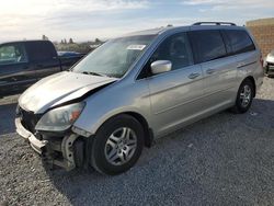 Salvage cars for sale at Mentone, CA auction: 2005 Honda Odyssey Touring