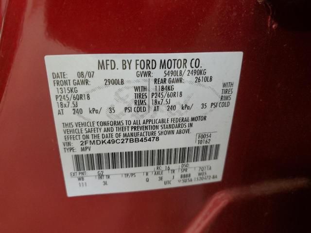 2007 Ford Edge SEL Plus