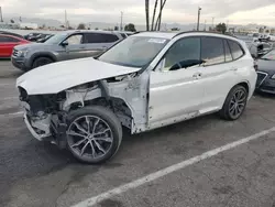 Salvage cars for sale from Copart Van Nuys, CA: 2022 BMW X3 SDRIVE30I