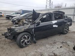 Salvage cars for sale from Copart Dyer, IN: 2017 Honda Accord LX