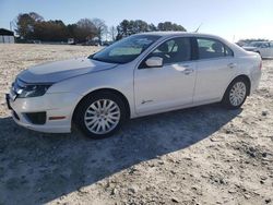 Salvage cars for sale at Loganville, GA auction: 2011 Ford Fusion Hybrid