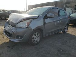 Mitsubishi salvage cars for sale: 2015 Mitsubishi Mirage ES