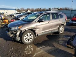 Salvage cars for sale at Pennsburg, PA auction: 2012 Honda CR-V EXL