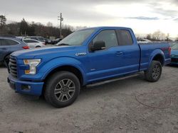 Salvage cars for sale at York Haven, PA auction: 2015 Ford F150 Super Cab