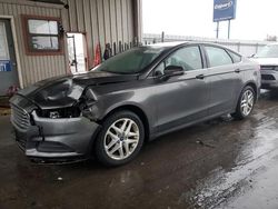 Salvage cars for sale at Fort Wayne, IN auction: 2016 Ford Fusion SE