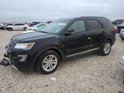 Salvage cars for sale at Taylor, TX auction: 2017 Ford Explorer XLT