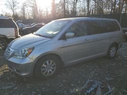 Salvage cars for sale at Waldorf, MD auction: 2009 Honda Odyssey EX