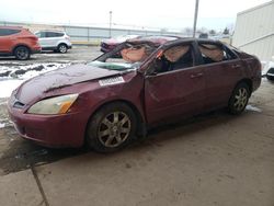 Salvage cars for sale from Copart Dyer, IN: 2005 Honda Accord EX