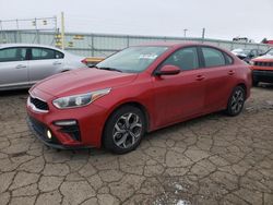 Salvage cars for sale at Dyer, IN auction: 2021 KIA Forte FE