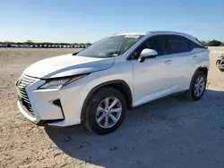 Salvage cars for sale at San Antonio, TX auction: 2016 Lexus RX 350