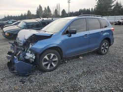 Salvage cars for sale from Copart Graham, WA: 2017 Subaru Forester 2.5I