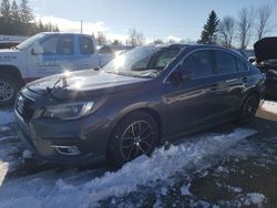 Salvage cars for sale from Copart Bowmanville, ON: 2019 Subaru Legacy 2.5I Limited