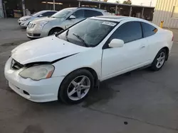 Salvage cars for sale at Fresno, CA auction: 2002 Acura RSX