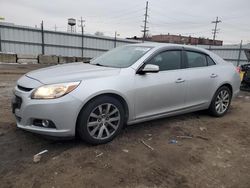 Salvage cars for sale at Chicago Heights, IL auction: 2016 Chevrolet Malibu Limited LTZ