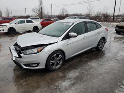 Salvage cars for sale at Montreal Est, QC auction: 2018 Ford Focus SE