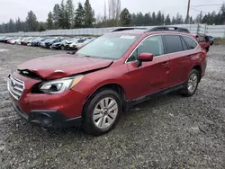 Vehiculos salvage en venta de Copart Graham, WA: 2015 Subaru Outback 2.5I Premium