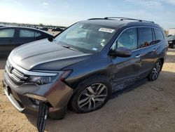 Salvage cars for sale at San Antonio, TX auction: 2017 Honda Pilot Touring