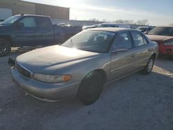 Salvage cars for sale at Kansas City, KS auction: 2002 Buick Century Custom