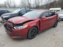 Salvage cars for sale at Hurricane, WV auction: 2016 Ford Fusion SE