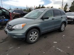 Salvage SUVs for sale at auction: 2011 Honda CR-V SE