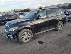 Salvage cars for sale at Las Vegas, NV auction: 2017 Infiniti QX80 Base