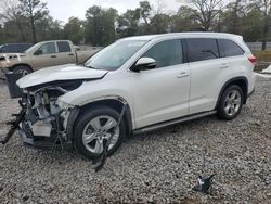 2017 Toyota Highlander Limited en venta en Eight Mile, AL