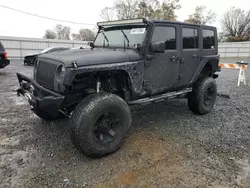 Jeep Wrangler Unlimited Sahara salvage cars for sale: 2008 Jeep Wrangler Unlimited Sahara