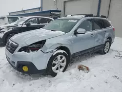 Salvage cars for sale at Wayland, MI auction: 2013 Subaru Outback 2.5I Premium