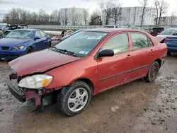 Vehiculos salvage en venta de Copart Central Square, NY: 2006 Toyota Corolla CE