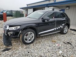 Salvage cars for sale at Wayland, MI auction: 2019 Audi Q5 Premium