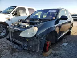 Salvage cars for sale at Grand Prairie, TX auction: 2005 Porsche Cayenne Turbo